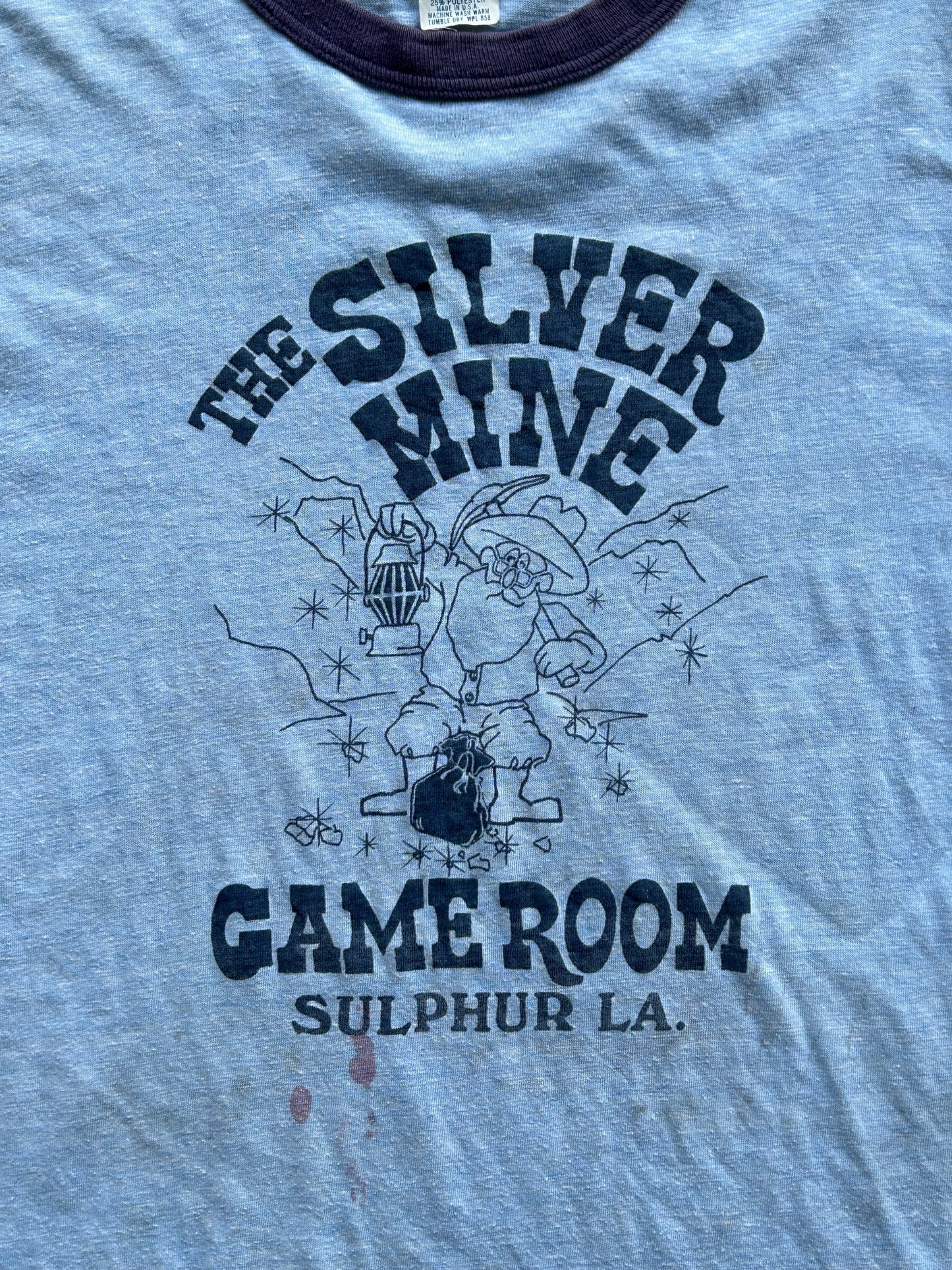 60s Healthknit Silver Mine Game Room T-Shirt