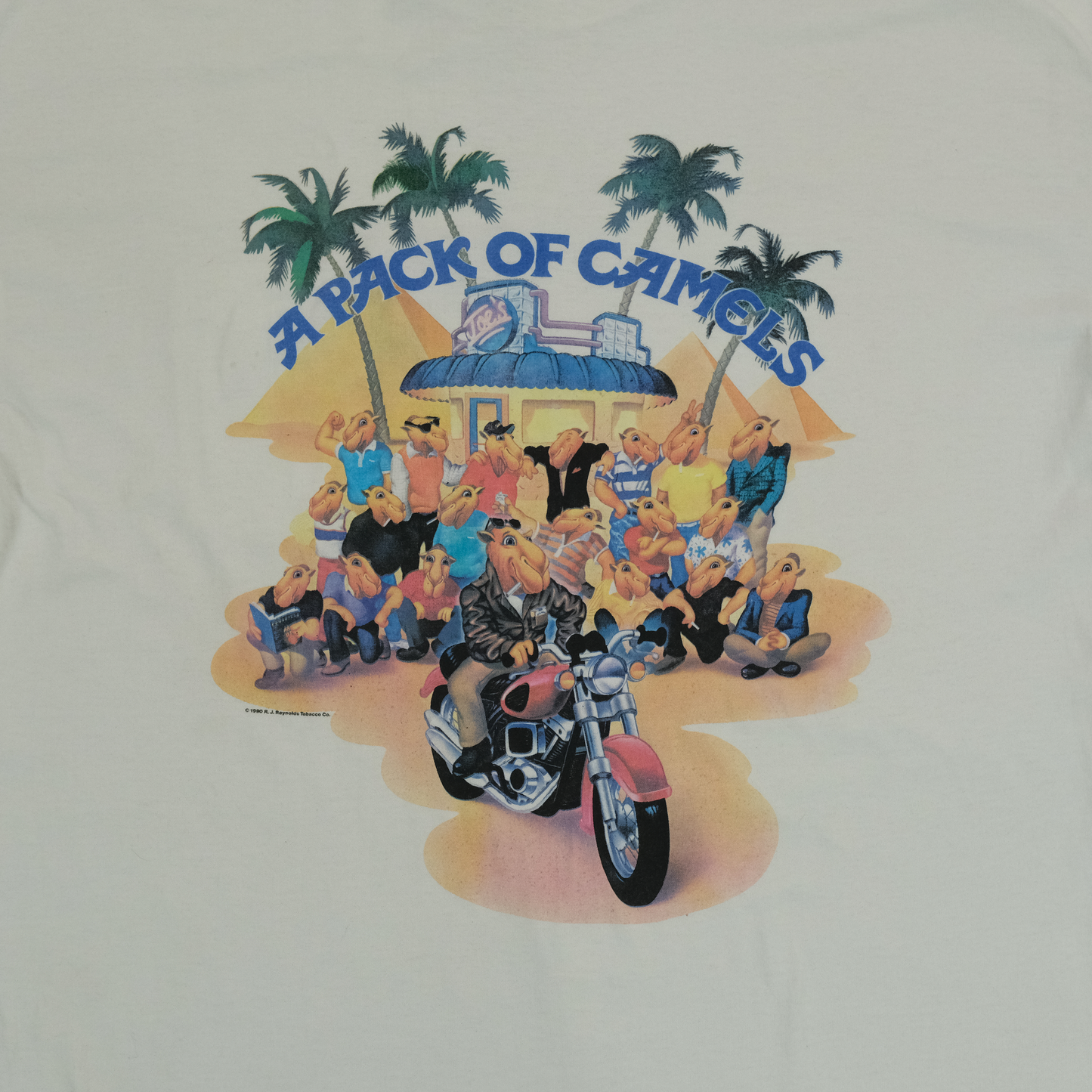 1990 CAMEL CIGARETTES T-SHIRT