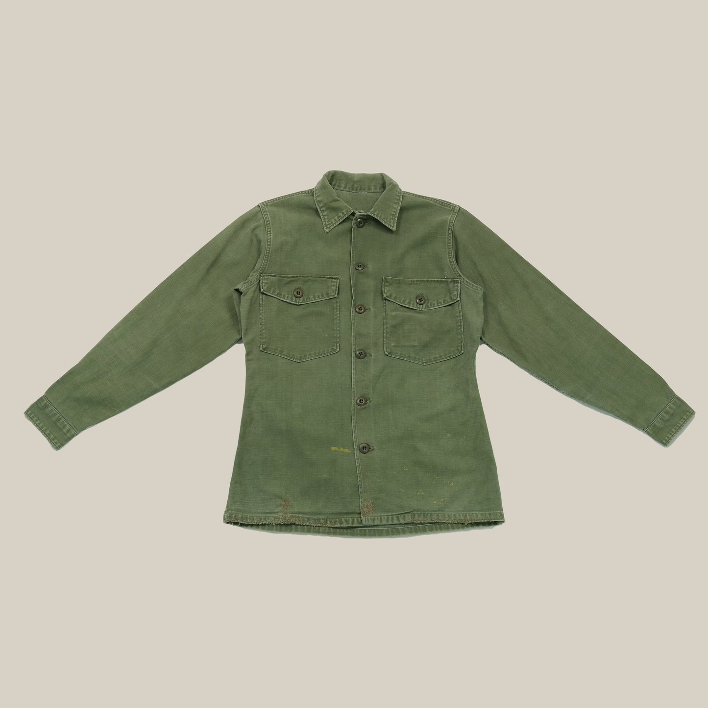 1960's US ARMY OG-107 FATIGUE SHIRT