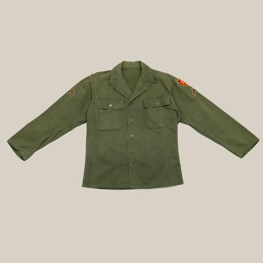 1950's US ARMY HBT UTILITY SHIRT